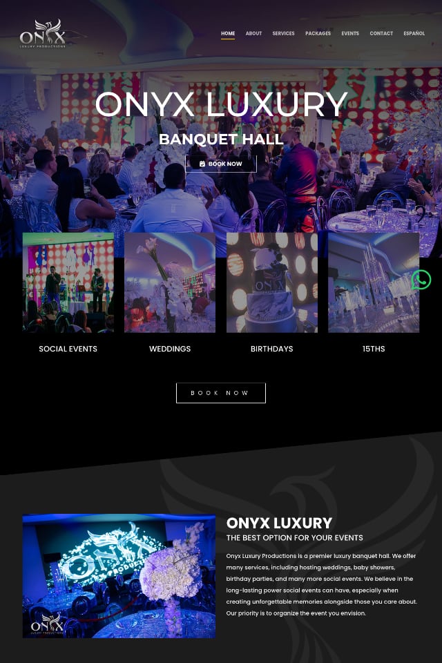 Onyx Luxury Banquet Hall